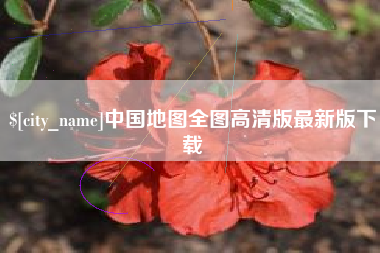 广安中国地图全图高清版最新版下载