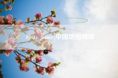 广安中国地图精细