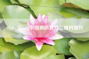 广安中国消防官方二维码图片