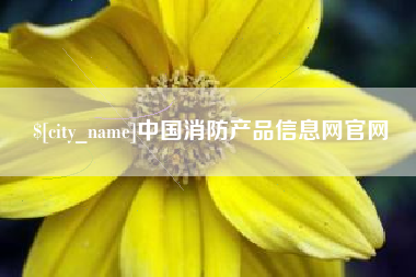广安中国消防产品信息网官网