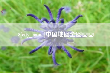 广安中国地图全图画画