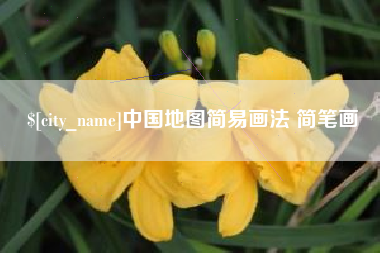 广安中国地图简易画法 简笔画