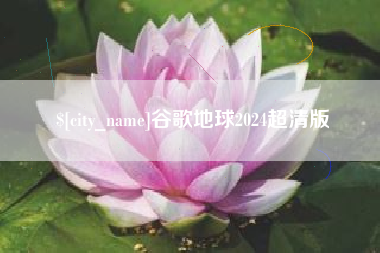 广安谷歌地球2024超清版