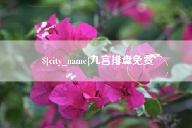广安九宫排盘免费