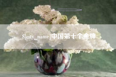 广安中国第十个金牌