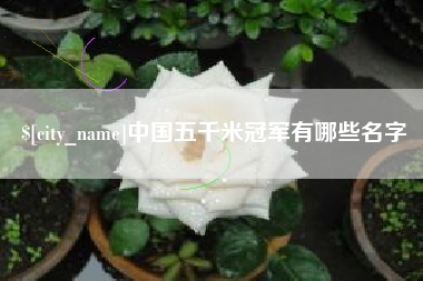 广安中国五千米冠军有哪些名字